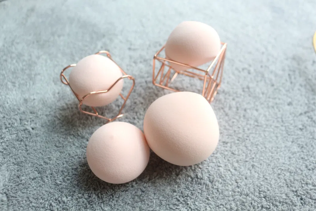 Pink Peach Cosmetic Puff Beauty Egg Factory Microfibre Cosmetic Makeup Sponge